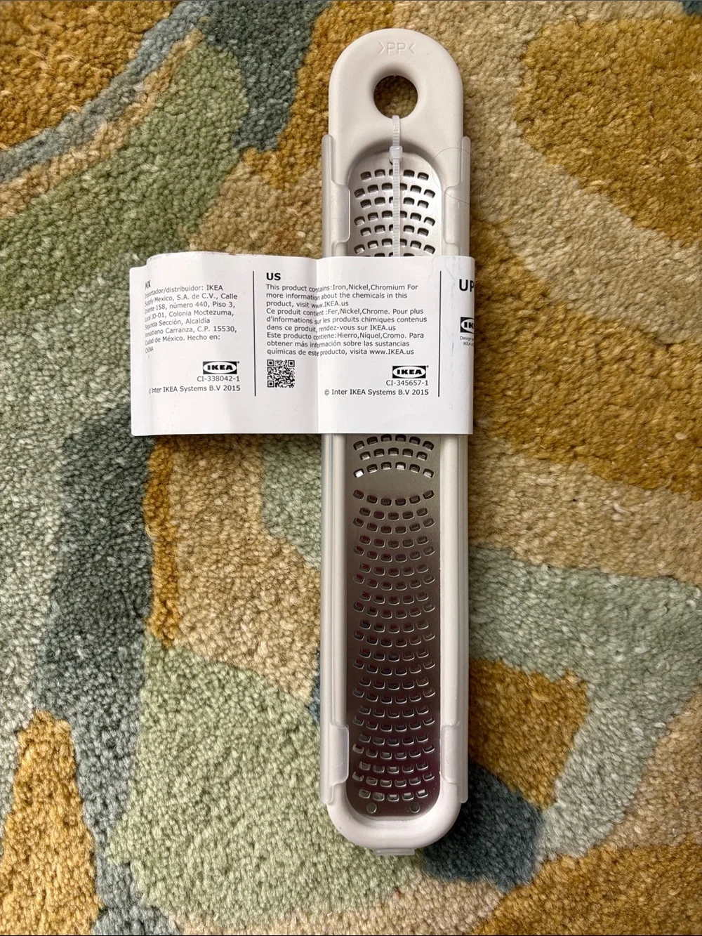 IKEA Uppfylld Handheld Zester - Off White